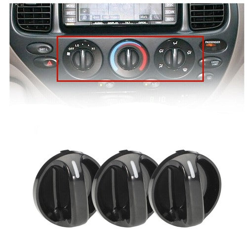 For 00-06 Toyota Tundra 3x Replacement A/C Heater Panel Control Knob 559050C010