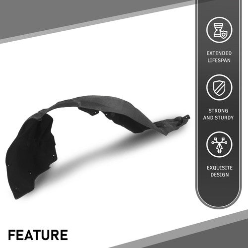 Solid Spare Front Fender Liner Splash Shield Right Side Fit For 2017-2025 Cadillac XT5