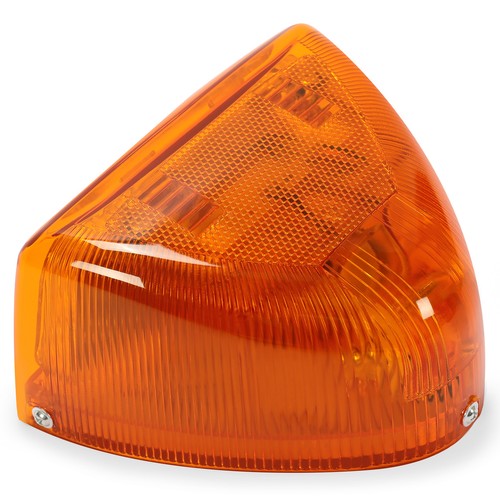 Solid Spare For Peterbilt 379 359 Turn Signal Corner Head Light Marker Light 31 LED Amber
