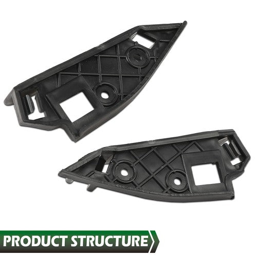 Solid Spare Fit For Chevrolet Malibu 2016-2018 Front Bumper Brackets Retainer Support 6Pcs