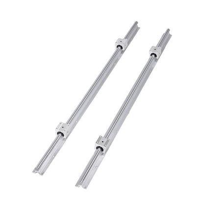 Solid Spare 4 PCS SBR16UU Sliders 2PCS SBR16-1000mm Linear Guide Rail