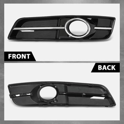 Solid Spare Fit For 2010 2011 2012 2013 Audi A3 Fog Light Bezel Lamp Trim Left+Right Side