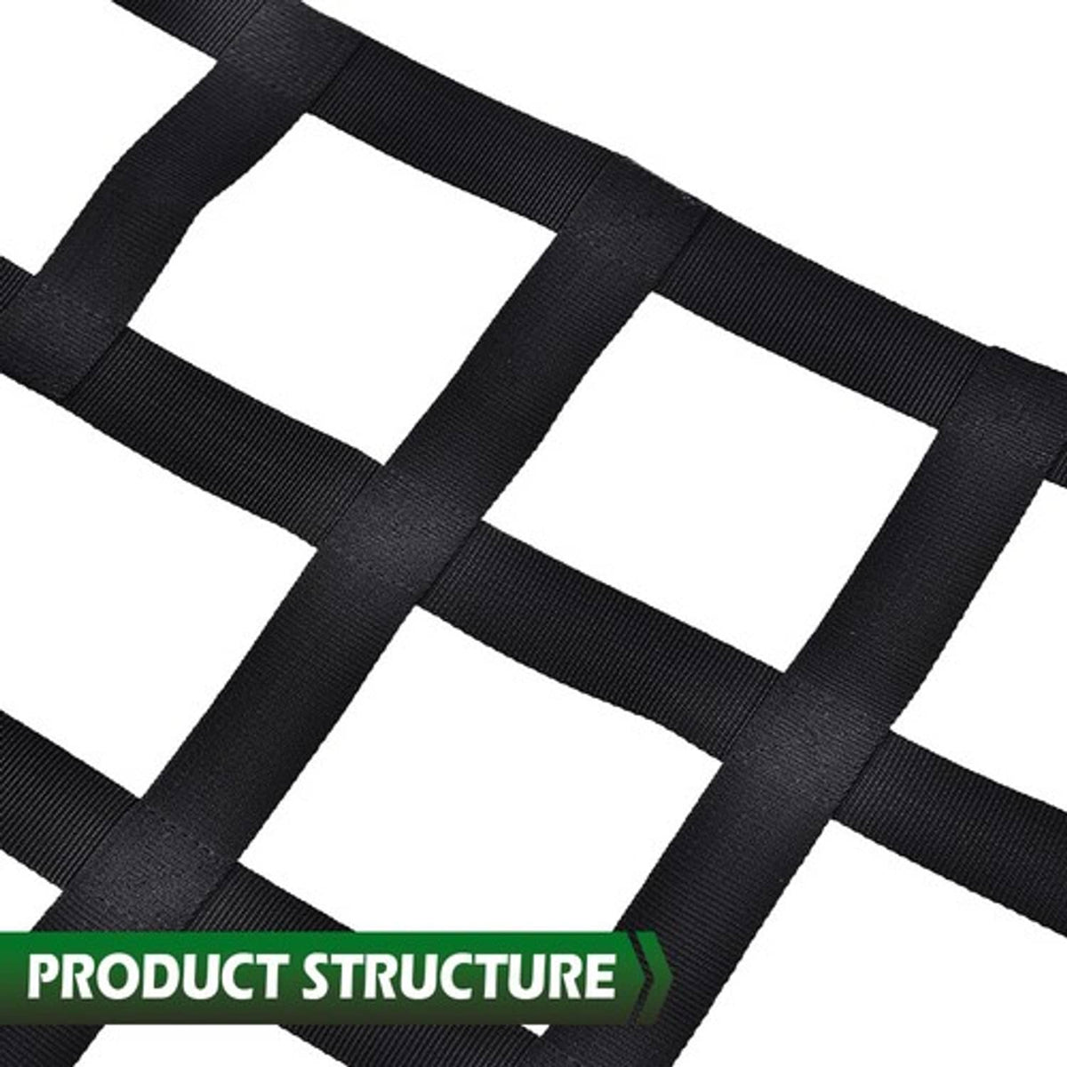 Solid Spare Nerf Bar Nets Replacement Webbing Fit For Tusk Alba Honda Yamaha Suzuki Kawasaki