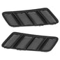 Solid Spare Hood Air Vent Grille Left & Right Fit For 12-15 Mercedes W166 ML /GL Class