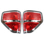 Solid Spare Tail Light Set Fit FOR 2009-2014 Ford F150 F-150 Rear Body Lamps L+ R Halogen