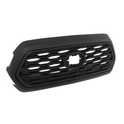 Solid Spare Replacement Front Bumper Upper Grille Matte Black For Toyota Tacoma 2016-2022