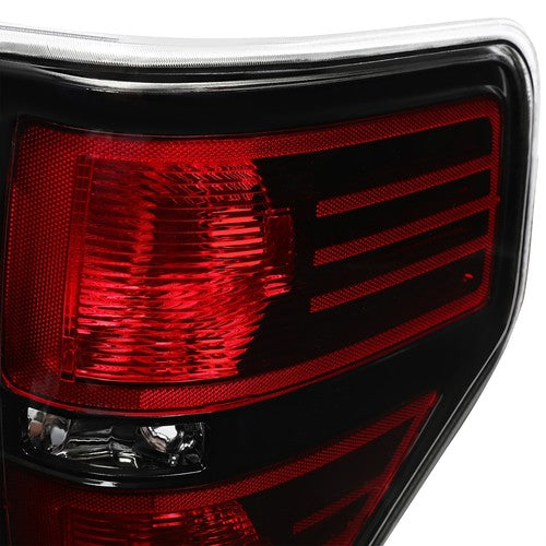 Solid Spare Rear Tail Lights Brake Lamp Left+Right For 2009-2013 2014 Ford F150 F-150 Pickup