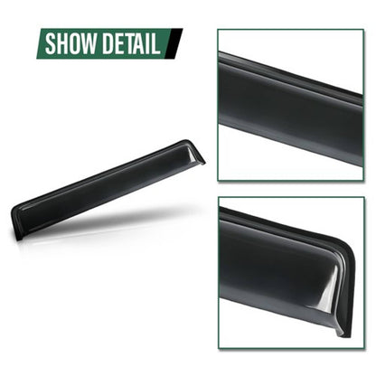 Solid Spare RV Window Visor Deflector Rain Guard Sun Visor Fits 30 inch Wide Window