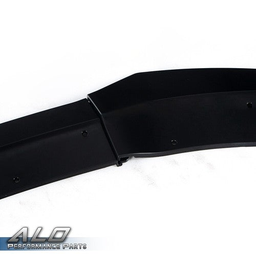 Solid Spare Fit For 15-20 Dodge Charger SRT Front Bumper Lip Spoiler Splitter Body Kit