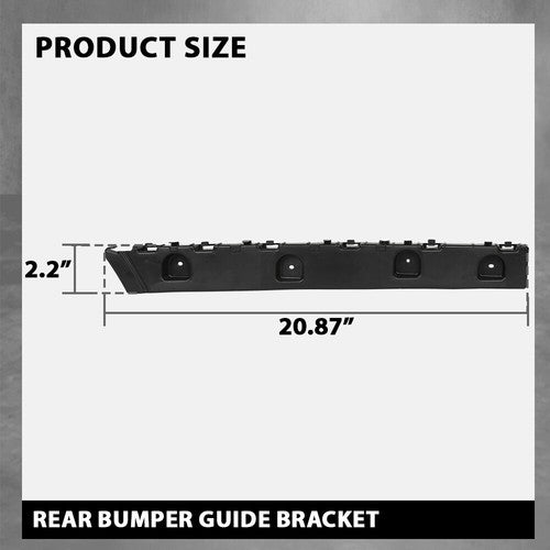 Solid Spare Fit For 2016-2021 Chevrolet Malibu Rear Bumper-Guide Bracket Left+Right Side