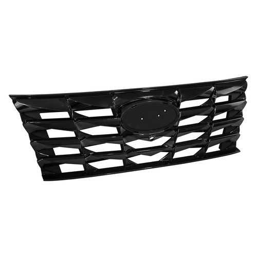 Front Bumper Upper Grille W/Camera Hole Fit 2022 2023 2024 Hyundai Tucson 4Dr US