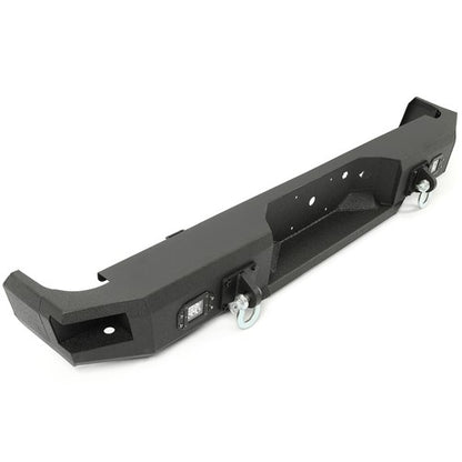 Solid Spare Fit For 2009-2014 Ford F150 Truck Complete Rear Steel Bumper One Piece Textured