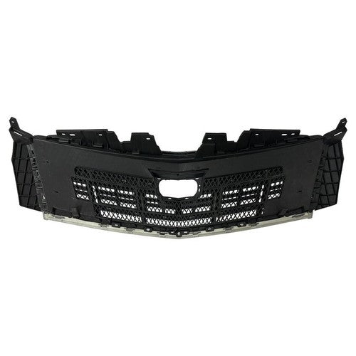 For 2013-2017 Cadillac XTS Front Bumper Black Upper Grille Lower Grill 2PCS