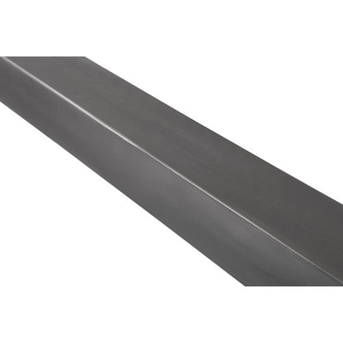 Solid Spare Steel Raw RV Rear Bumper Standard 4" x 4" W/ Bumper Plug For RV Camper