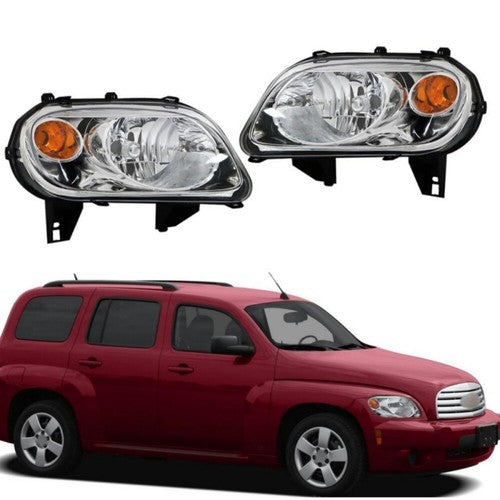 Solid Spare Right&Left Side Halogen For Chevy HHR 2006 2007 2008 2009 2010 2011 Headlights
