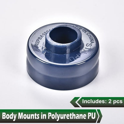 Solid Spare Body Cab Mount Bushing Kit KF04060BK Fit For 99-17 Ford F250 Super Duty 2WD/4WD