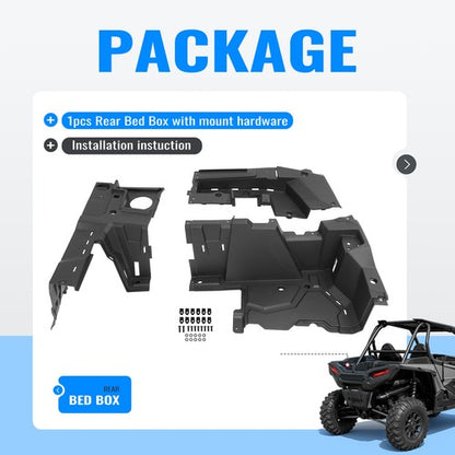 Solid Spare For Polaris RZR XP 1000/Turbo S 2014-23 2018 19 Right Side Rear Bed Box #5454270