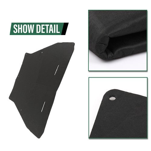 Solid Spare Fit For 2006-2012 Ford Ranger Hood Insulation Pad Heat Blanket 1/2" & Clips