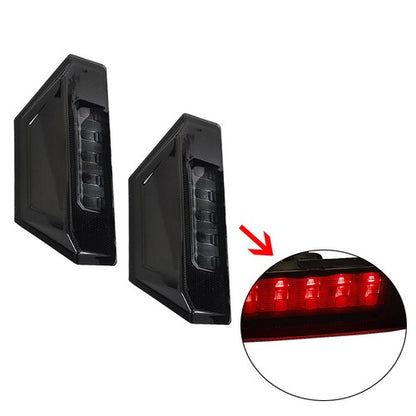 Solid Spare For 2013-18 POLARIS RANGER 900 1000 XP NEW SMOKED LED TAIL LIGHTS LEFT RIGHT SET