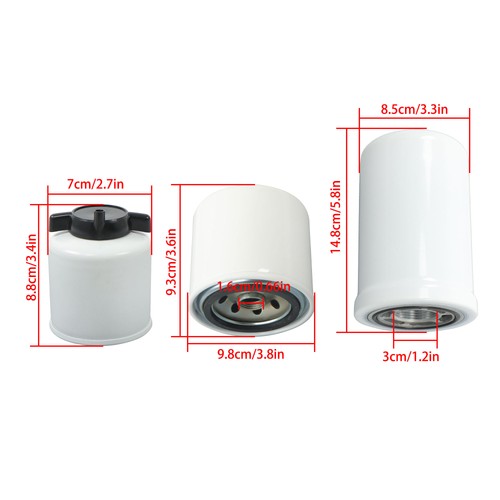 Solid Spare 6675517 6667352 6661248, Filter Kit Compatible With Bobcat S150 S160 S175 S185