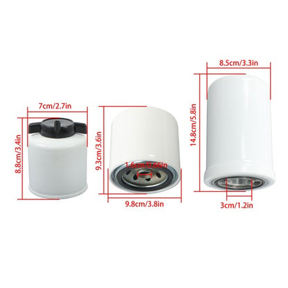 Solid Spare 6675517 6667352 6661248, Filter Kit Compatible With Bobcat S150 S160 S175 S185