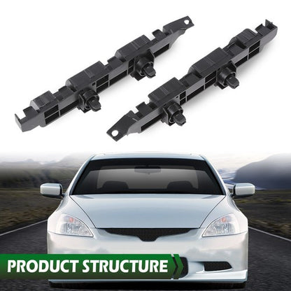 Solid Spare Fit For 2003-2007 Honda Accord Front Bumper Retainer Bracket Left+Right Side