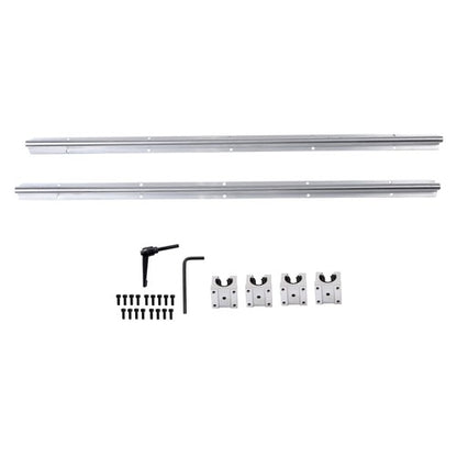 Solid Spare 4 PCS SBR16UU Sliders 2PCS SBR16-1000mm Linear Guide Rail