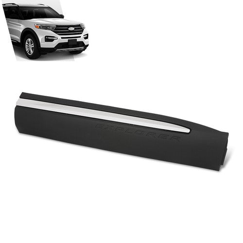 Solid Spare Front Door Lower Molding Chrome Trim Right Side Fit For 2020-2023 Ford Explorer