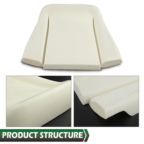 Solid Spare Fit For 1966-1972 GM Front Bucket Seat Foam Bun Cushion Upper & Lower Pair