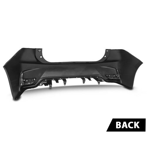 Solid Spare Rear Bumper Cover w/o Sensor Holes Fit For 2014-2017 Lexus CT200h 5215976904