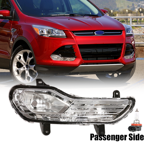 Front Right Side Bumper Fog Light W/Bulb For 2013-2016 Ford Escape CJ5Z13200C