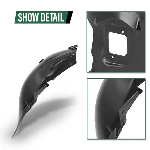 Solid Spare Fit For 2019-2025 BMW 330i Front Fender Liner Left Driver Side | Front Section