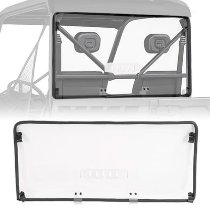 Solid Spare Rear Windscreen Windshield Back Window For CF MOTO UForce 600 2021-2025 Clear