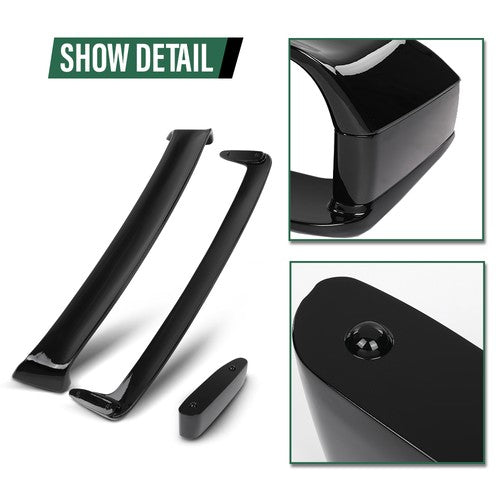 Solid Spare Gloss Black Rear Trunk Spoiler Wing LTW GT Style For 92-98 BMW 3 Series E36 M3
