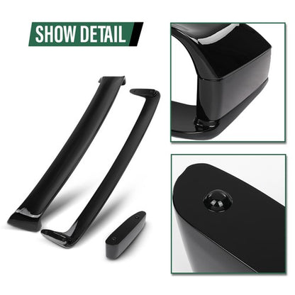Solid Spare Gloss Black Rear Trunk Spoiler Wing LTW GT Style For 92-98 BMW 3 Series E36 M3