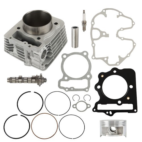Solid Spare For Honda TRX400EX 1999-2008 Cylinder Piston Gasket Top End Rebuild Kit Camshaft