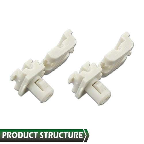 Solid Spare Fit For 02-09 Dodge Ram 1500 2500 3500 Tailgate Handle Rod Latch Retainer Clips