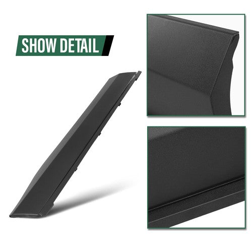 Solid Spare Fit For 2019-2022 Toyota RAV4 Front Left Door Lower Molding Trim Garnish Panel
