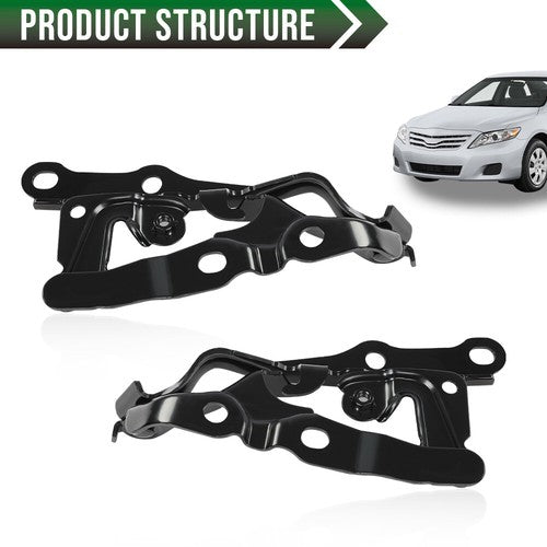 Solid Spare Fit For 2007 2008 2009 2010 2011 Toyota Camry Hood Hinges Left & Right Pair Set
