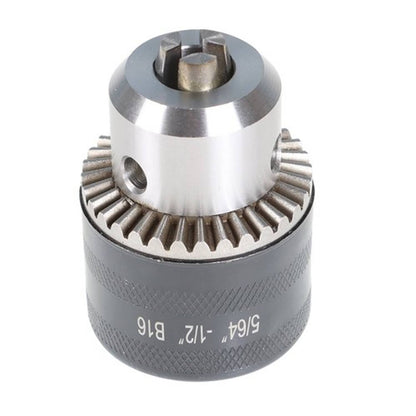 Solid Spare For Lathe MT2 5/64'' to 1/2'' Drill Chuck Tool With Morse Taper Arbor and Key
