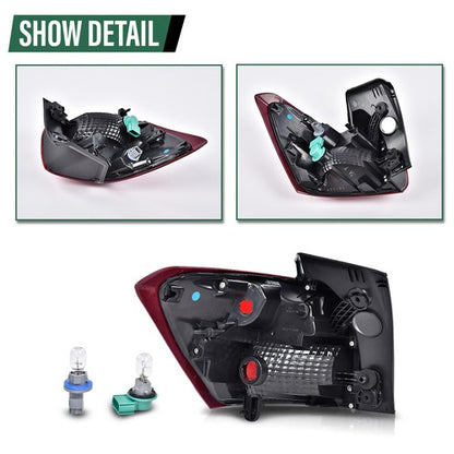 Solid Spare Fit For 18-20 Chevrolet Equinox Halogen Tail Light Brake Lamp Outer Right Side