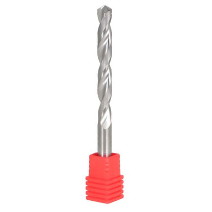 Solid Spare 1/4" 118 Degree 3.25 OAL 2 Flute Solid Carbide Jobber Length Twist Drill Bit