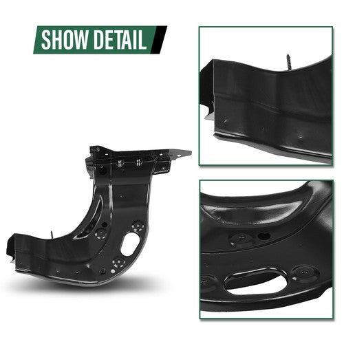 Solid Spare Headlight Support Bracket Right Fit For 2011-2018 Porsche Cayenne 95850107200GRV