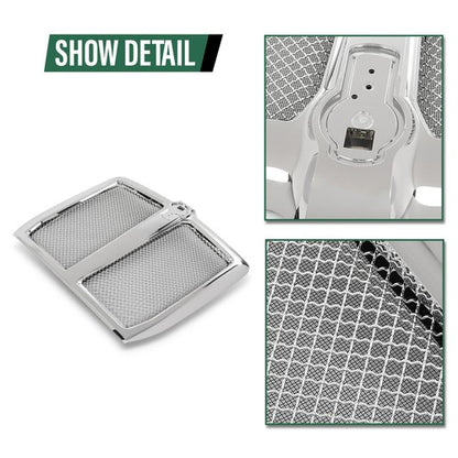 Solid Spare Chrome Grille Assembly with Bug Screen Fit For 2022-2024 Kenworth T680 Next Gen