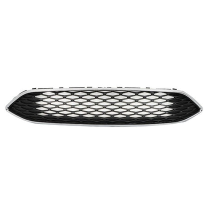 Solid Spare Front Bumper Upper+Lower Grill&Fog Light Set&Trim Set For Ford Focus 2015-2018