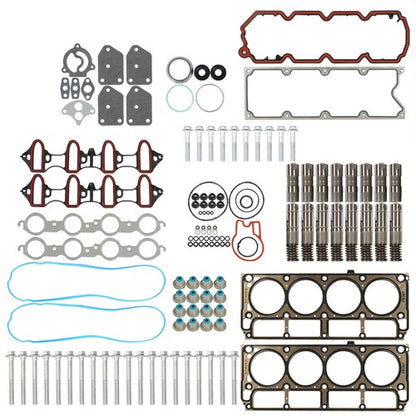 Solid Spare Fit For 05-14 GMC Buick Chevrolet Tahoe 5.3 AFM Head Gasket Set Bolts Lifters