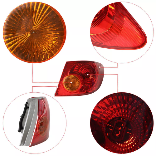 For 2003-2008 Toyota Corolla Outer Tail Light Tail Lamp RH Passenger Side