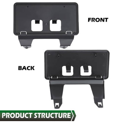 Solid Spare Fit For 2020-2022 Ford F250 F350 Super Duty Front Bumper License Plate Bracket