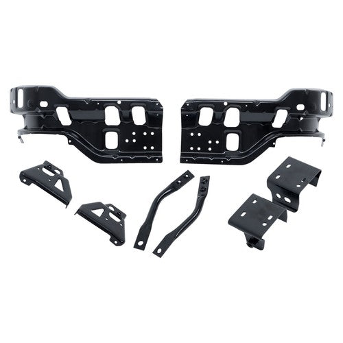 Solid Spare Front Bumper Face Bar Bracket 8pcs For Chevy Silverado 2500HD 3500HD 2011-2014