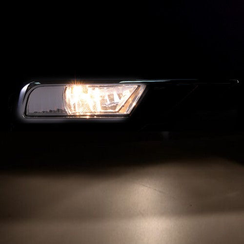 Solid Spare For 2015-2016 Honda CRV CR-V Front Fog Lights Bumper Lamps w/Switch Wiring Set